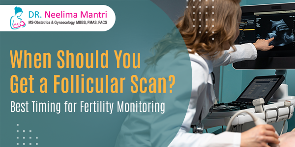 Best Timing for Follicular Scan to Track Ovulation Woman undergoing follicular scan for fertility monitoring