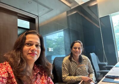 Dr Neelima Mantri with experts at RoboGynIndia 2026