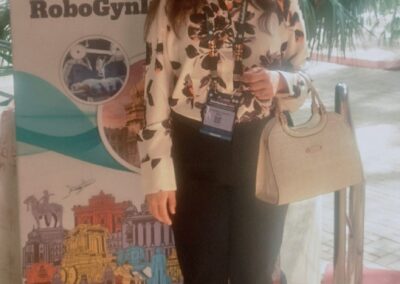 Dr Neelima Mantri with experts at RoboGynIndia 2026